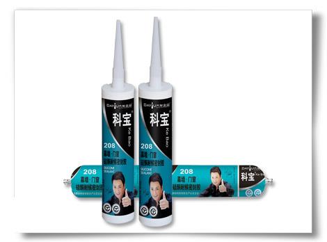 KEBAO 208 Curtain wall、doors and windows weather-proof silicone sealant